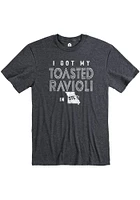 St Louis Dark Grey Toasted Ravioli Short Sleeve Fashion T Shirt