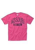Missouri Establish Date Arch Short Sleeve T Shirt