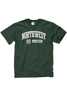 Northwest Missouri State Bearcats Green Alum Short Sleeve T Shirt