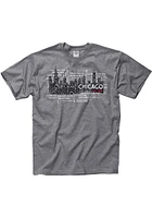 Chicago Grey Chi Sights Short Sleeve Fashion T Shirt