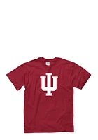 Indiana Hoosiers Red Big Logo Short Sleeve T Shirt