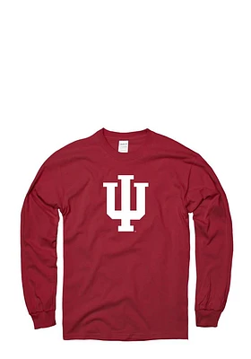 Indiana Hoosiers Red Practice Long Sleeve T Shirt