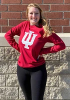 Indiana Hoosiers Red Practice Long Sleeve T Shirt
