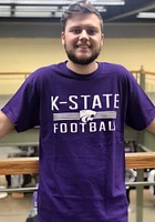 K-State Wildcats Purple District Football Short Sleeve T Shirt