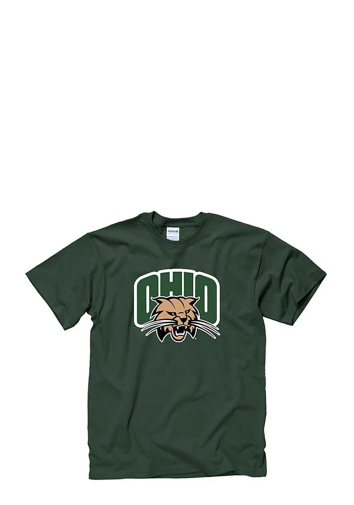 Ohio Bobcats Big Logo Short Sleeve T Shirt