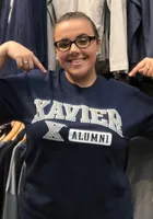 Xavier Musketeers Navy Blue Alum Short Sleeve T Shirt