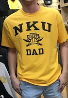 Northern Kentucky Norse Gold Dad Short Sleeve T Shirt