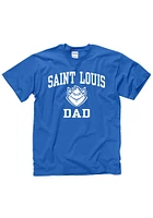 Saint Louis Billikens Blue Dad Short Sleeve T Shirt
