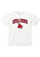 Central Missouri Mules Arch Mascot Short Sleeve T Shirt