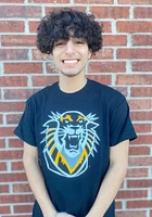 Fort Hays State Tigers Black Contrasting Primary Logo Short Sleeve T Shirt