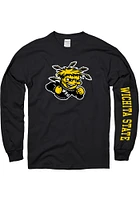 Wichita State Shockers Black No1 Design Long Sleeve T Shirt