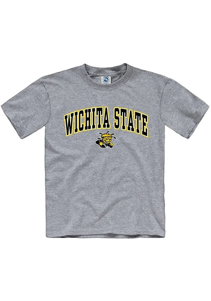 Wichita State Shockers Youth Arch Short Sleeve T-Shirt