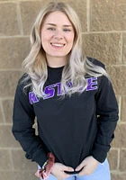 K-State Wildcats Black Rally Loud Long Sleeve T Shirt