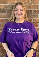 K-State Wildcats Purple College of Agriculture Short Sleeve T Shirt