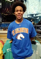 UTA Mavericks Blue Logo Arch Short Sleeve T Shirt