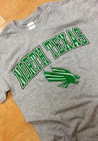 North Texas Mean Green Grey Arch Short Sleeve T Shirt