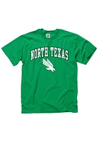 North Texas Mean Green Caps Arch Short Sleeve T Shirt