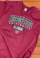 Missouri State Bears Maroon Alumni Short Sleeve T Shirt