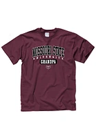 Missouri State Bears Maroon Grandpa Short Sleeve T Shirt