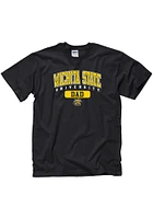 Wichita State Shockers Black Dad Short Sleeve T Shirt