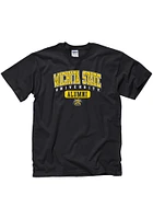 Wichita State Shockers Black Script Alumni Short Sleeve T Shirt