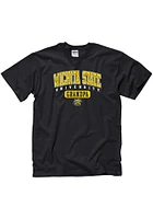Wichita State Shockers Black Script Grandpa Short Sleeve T Shirt