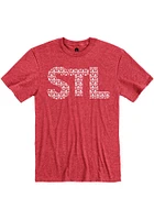 St Louis Red Fleur De Lis Short Sleeve Fashion T Shirt