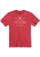 Rally Texas Red BBQ Crossing Short Sleeve Fashion T Shirt