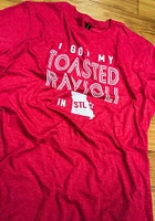 St Louis Red Toasted Ravioli Short Sleeve Fashion T Shirt