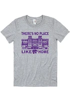 K-State Wildcats Grey Stadium Short Sleeve T Shirt