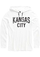 Kansas City Mens Wordmark Long Sleeve Hoodie
