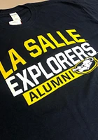 La Salle Explorers Navy Blue Alumni Short Sleeve T Shirt