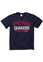 Pennsylvania Quakers Navy Blue Alumni Short Sleeve T Shirt