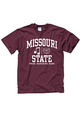 Missouri State Bears Maroon Band Design Short Sleeve T Shirt