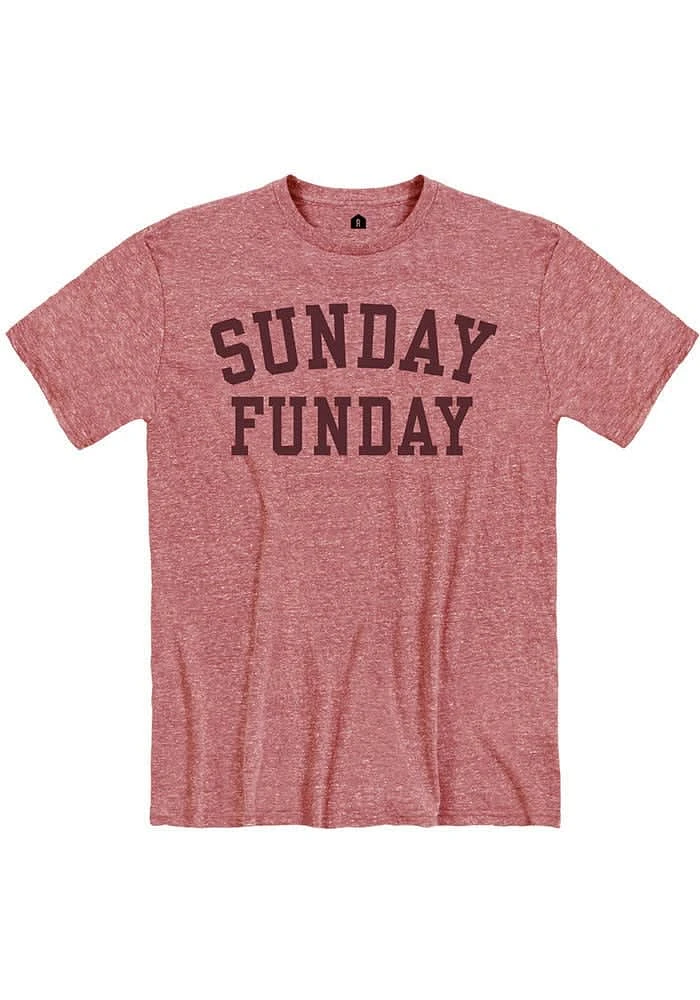 RALLY Sunday Funday Short Sleeve Fashion T Shirt