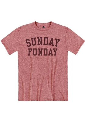 RALLY Sunday Funday Short Sleeve Fashion T Shirt