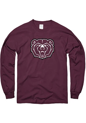 Missouri State Bears Maroon Primary Long Sleeve T Shirt