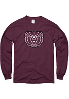 Missouri State Bears Maroon Primary Long Sleeve T Shirt