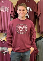 Missouri State Bears Maroon Primary Long Sleeve T Shirt