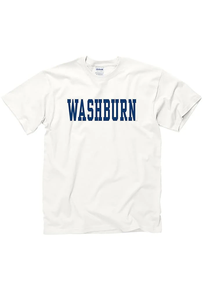 Washburn Ichabods White Team Short Sleeve T Shirt