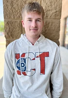 Wichita Mens Oatmeal ICT Block Long Sleeve Hoodie