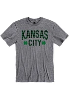 Kansas City Grey Buffalo Plaid Short Sleeve Fashion T Shirt