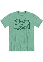Rally Kansas Green Drink Local Short Sleeve Fashion T Shirt