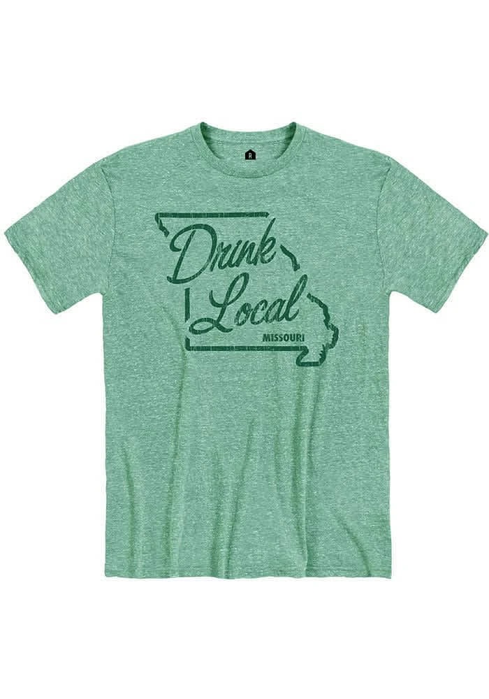 Rally Missouri Drink Local Short Sleeve Fashion T Shirt