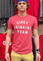 Cincinnati Red Drinking Short Sleeve T Shirt