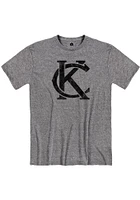 Rally Kansas City KC Monogram Short Sleeve Fashion T Shirt