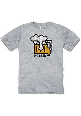 Missouri Grey MO Beer Short Sleeve Fashion T Shirt