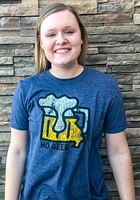 Rally Missouri Navy Blue MO Beer Short Sleeve Fashion T Shirt