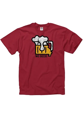 Missouri Cardinal MO Beer Short Sleeve T Shirt
