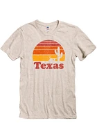 Texas Oatmeal Sunset Icon Short Sleeve Fashion T Shirt